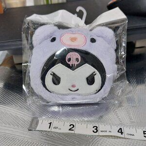 Super Cute Kuromi Soft Practical Mini Coin Purse Mini Wallet Keychain Keyring